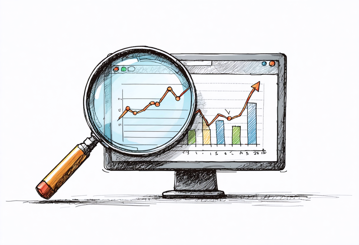 SEO strategy analytics dashboard